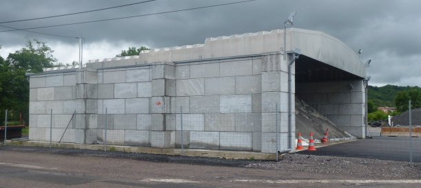 abri a sel toit retractable blocs beton lego